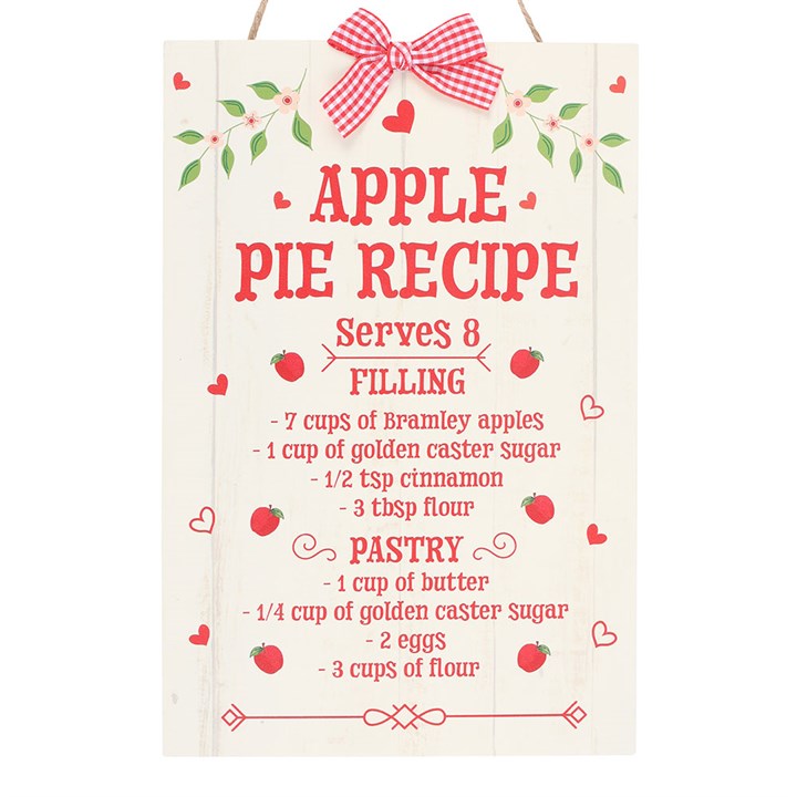 Autumn Skies & Apple Pies Hanging Sign - Sign - Inspired Creative Gifts