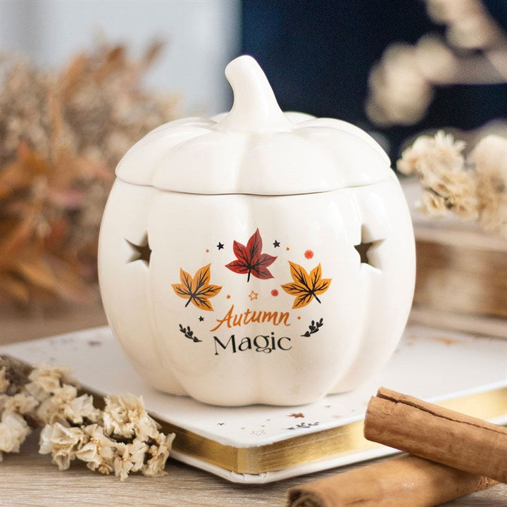 Autumn Magic Pumpkin Oil Burner - Oil Burner - Inspired Creative Gifts