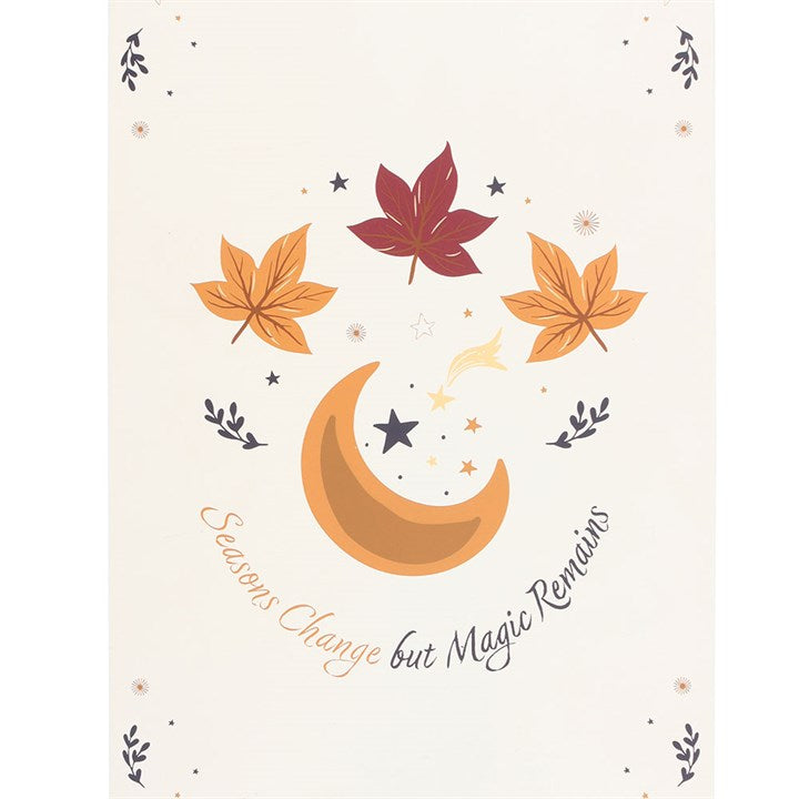 Seasons Change but Magic Remains Hanging Sign - Sign - Inspired Creative Gifts