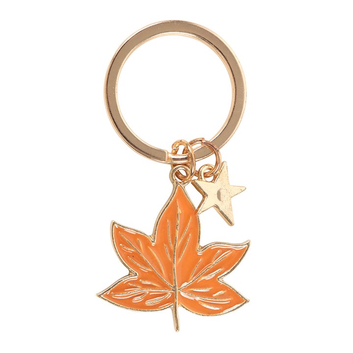 Autumn Magic Leaf Keyring - Keyrings - Inspired Creative Gifts