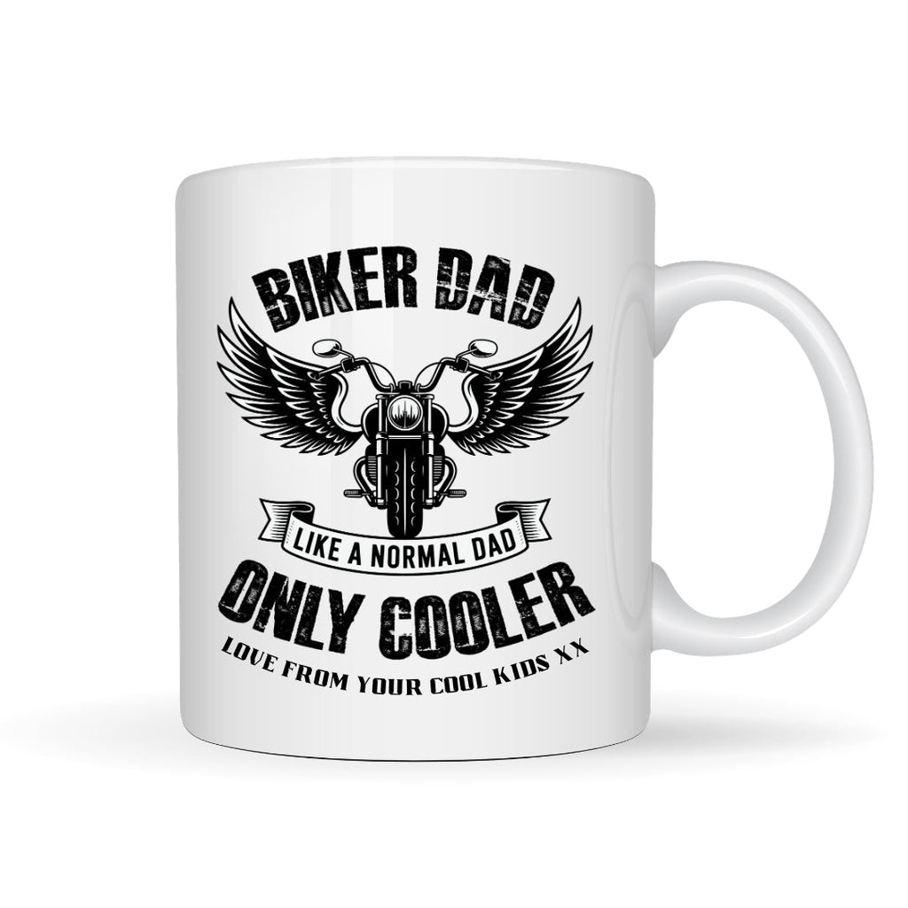 Biker Dad Mug Gift for Father's Day