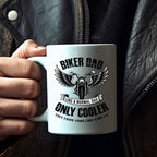 Biker Dad Mug Gift for Father's Day