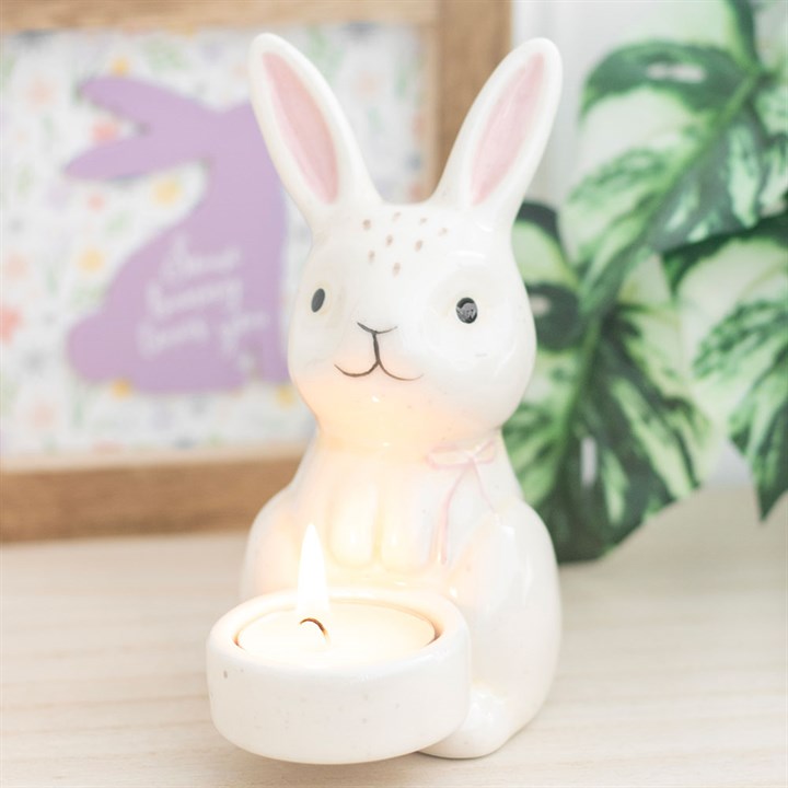 Bunny Shaped Tealight Holder - Candle Holders - Inspired Creative Gifts