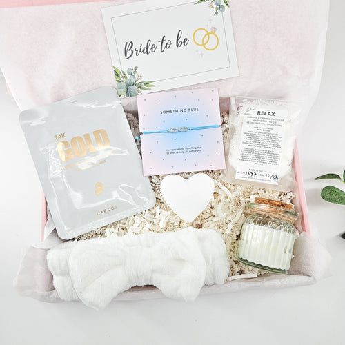 BRIDE TO BE GIFT BOX | THE SOMETHING BLUE BOX |  | Inspired Creative Gifts