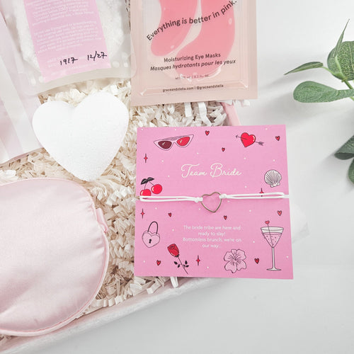 BRIDE TO BE GIFT BOX | THE BLUSH CELEBRATION BOX |  | Inspired Creative Gifts