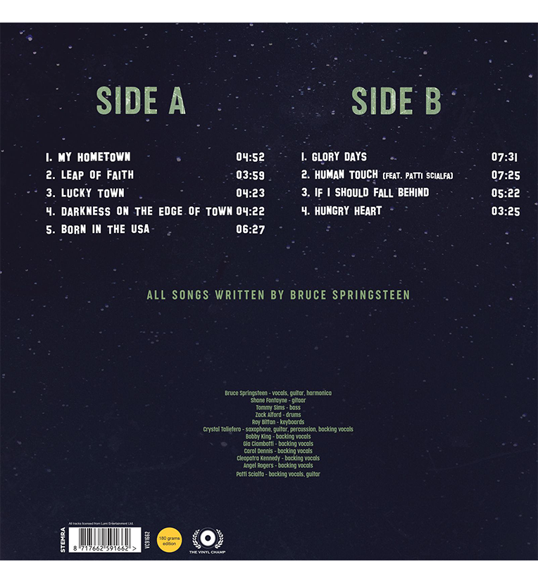 Bruce Springsteen – Hollywood FM ’92 (Limited Edition 12-Inch Album on 180g Clear Vinyl)