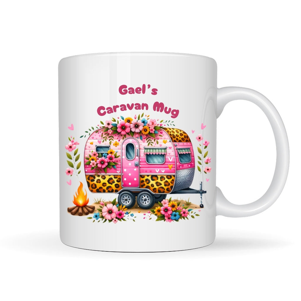 Personalised Caravan Mug Gift