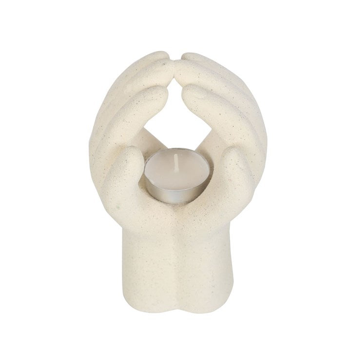 Praying Hands Tealight Holder - Inspired Creative Gifts