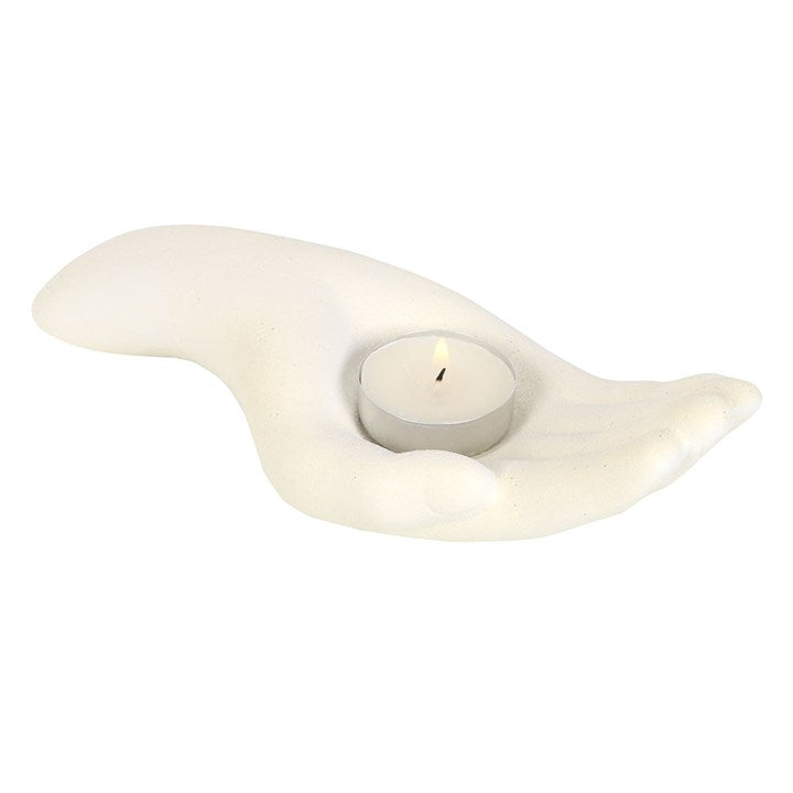 Open Hand Tealight Holder - Candle Holders - Inspired Creative Gifts