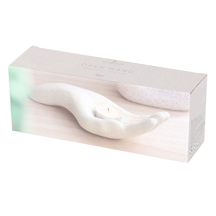 Open Hand Tealight Holder - Candle Holders - Inspired Creative Gifts