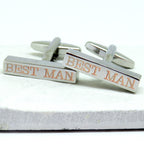 Personalised Clarendon Bar Cufflinks
