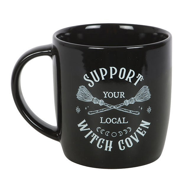Support Your Local Witch Coven Mug - Mugs - Inspired Creative Gifts