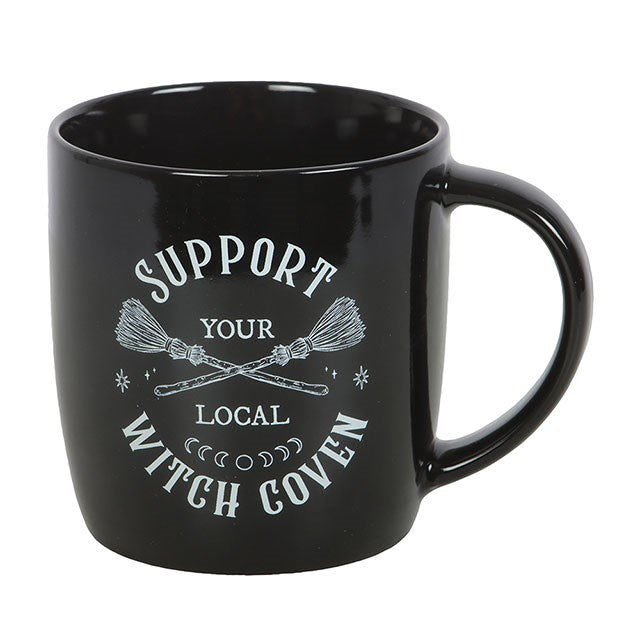 Support Your Local Witch Coven Mug - Mugs - Inspired Creative Gifts