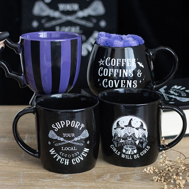 Support Your Local Witch Coven Mug - Mugs - Inspired Creative Gifts