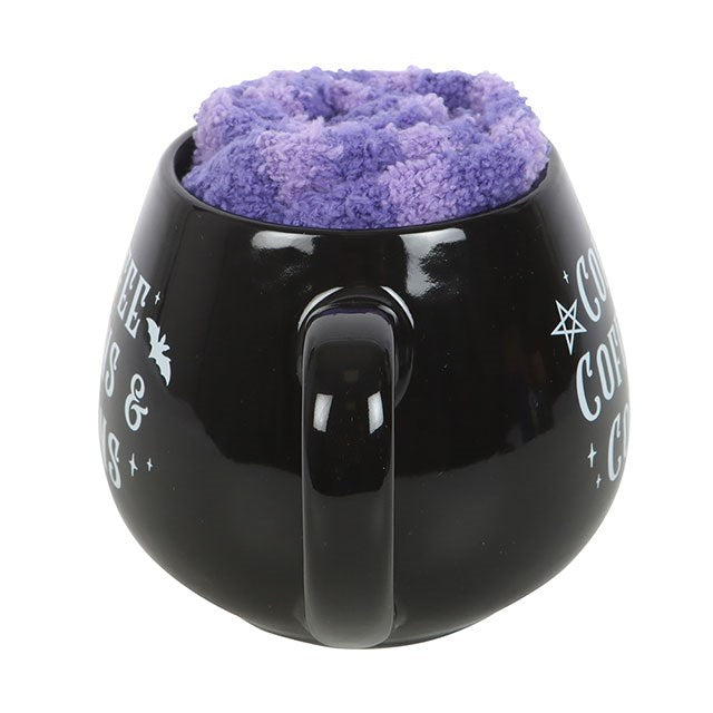 Coffee, Coffins & Covens Mug and Socks Set - Mug - Inspired Creative Gifts