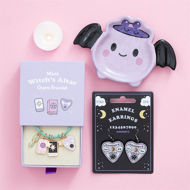 Pastel Batbrew Cauldron Trinket Dish | Trinket, Jewellery & Keepsake Boxes | Inspired Creative Gifts
