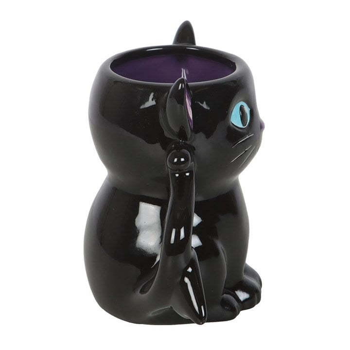 Cute and Creepy Bat Cat Mug - Mugs - Inspired Creative Gifts