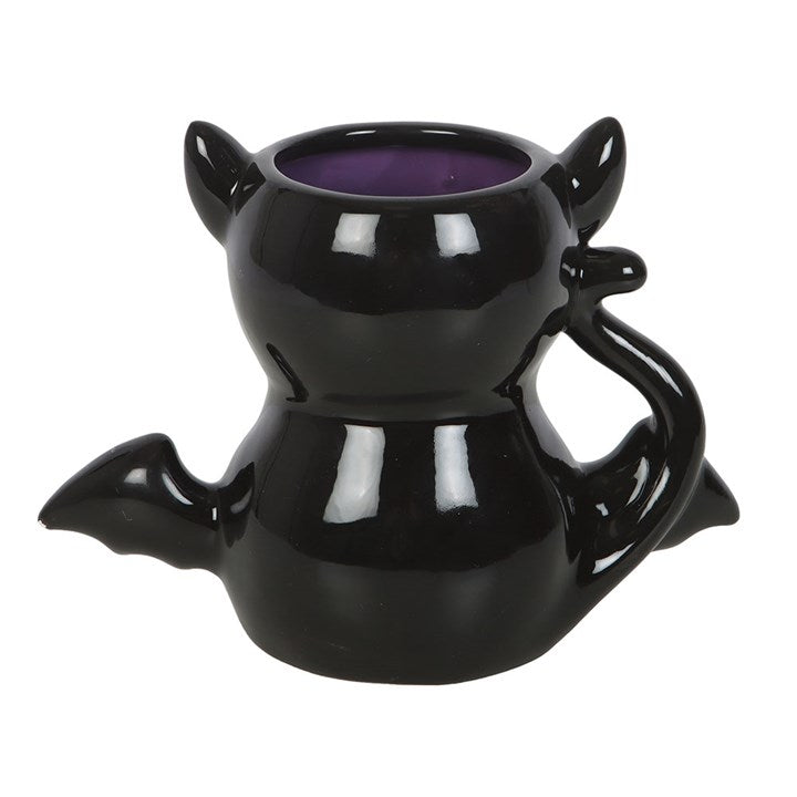 Cute and Creepy Bat Cat Mug - Mugs - Inspired Creative Gifts