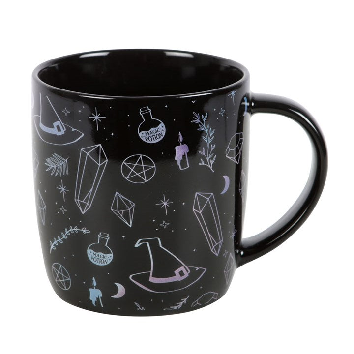 Crystal Witch Print Mug - Mugs - Inspired Creative Gifts