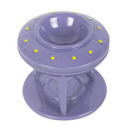 UFO Wax Burner with Lime Alien Wax Melt