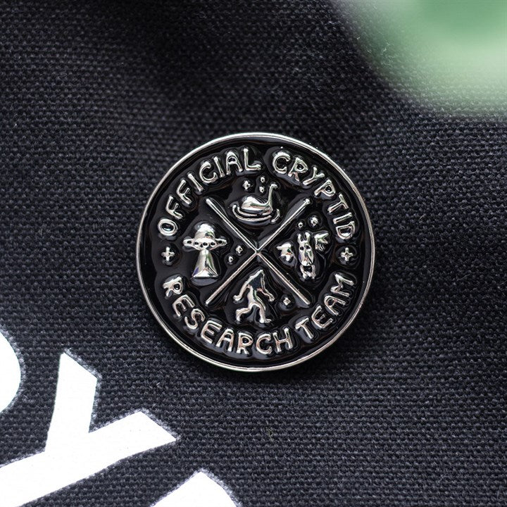 Cryptid Research Team Enamel Pin Badge | Pin Badges