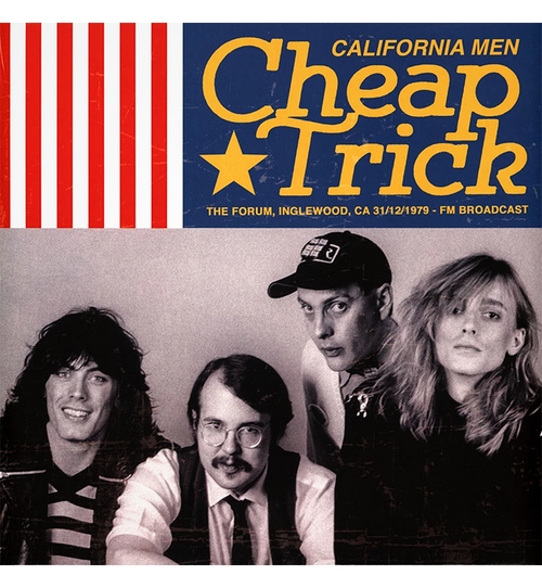 Cheap Trick – California Men: Live at the Forum, 1979 (Limited Edition 12-Inch Album on Red Vinyl) | Vinyl | Inspired Creative Gifts