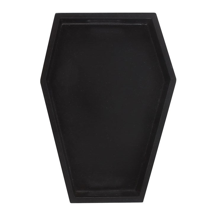Plain Black Coffin Trinket Tray - Inspired Creative Gifts