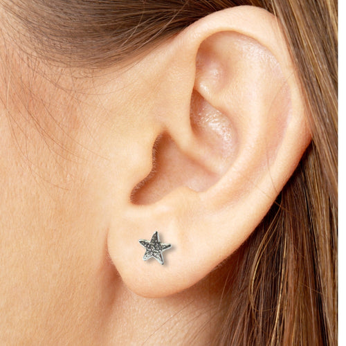 Dotty Star Stud Earrings | Earrings | Inspired Creative Gifts
