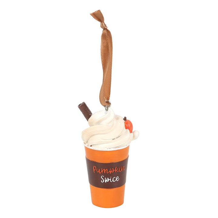 Pumpkin Spice Latte Hanging Ornament - Hanging Decorations - Inspired Creative Gifts