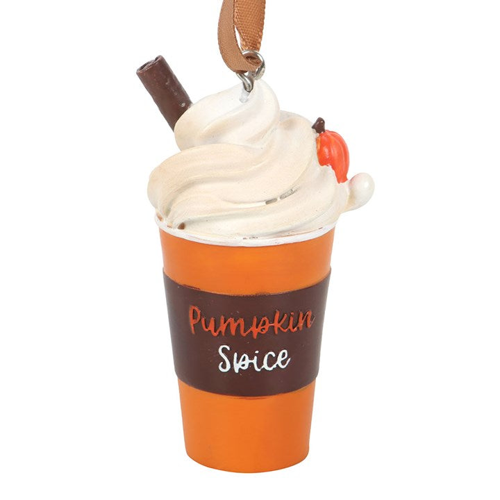 Pumpkin Spice Latte Hanging Ornament - Hanging Decorations - Inspired Creative Gifts