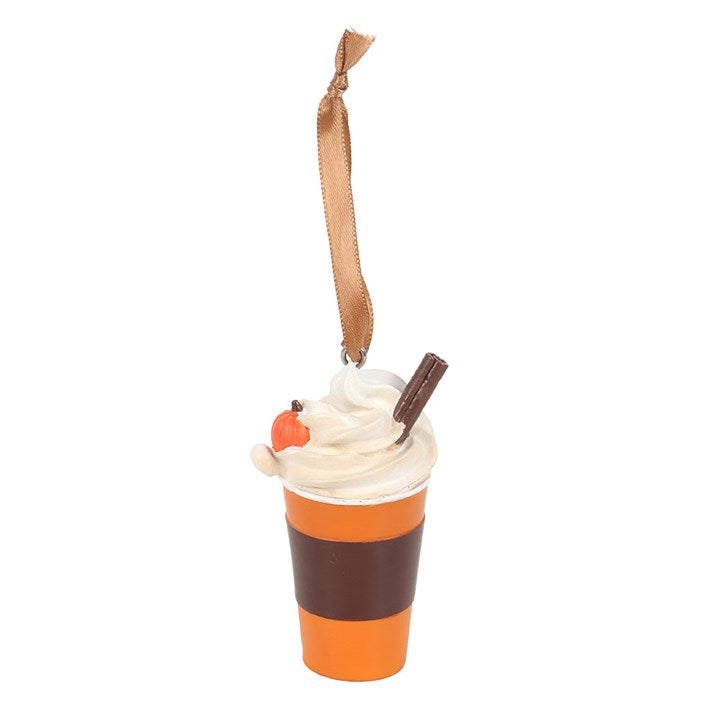 Pumpkin Spice Latte Hanging Ornament - Hanging Decorations - Inspired Creative Gifts