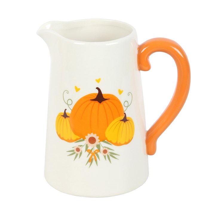 Autumn Pumpkin Ceramic Flower Jug - Tableware - Inspired Creative Gifts
