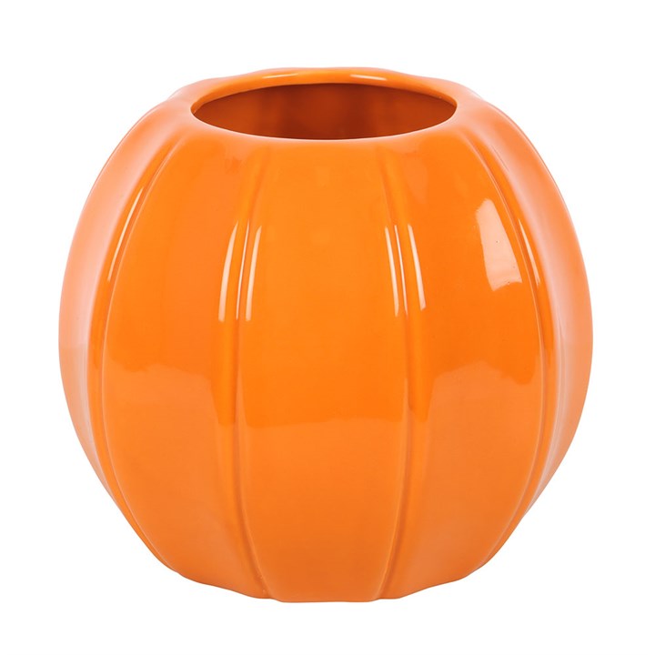 Orange Pumpkin Vase - Garden Accessories - Inspired Creative Gifts