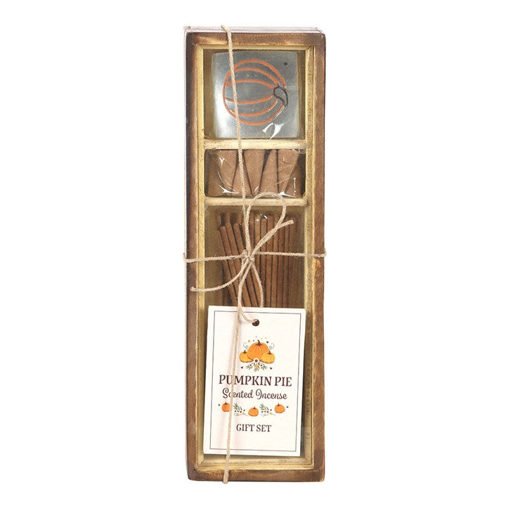 Pumpkin Pie Incense Gift Set - Incense Sticks & Cones - Inspired Creative Gifts