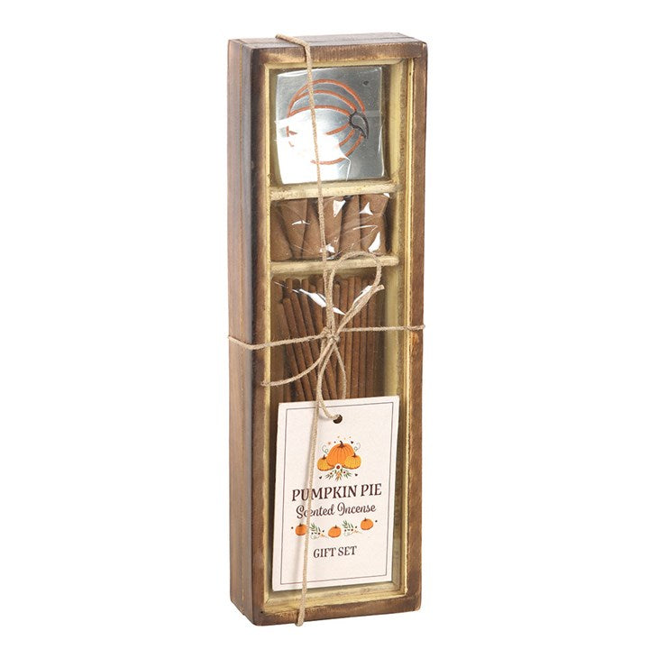 Pumpkin Pie Incense Gift Set - Incense Sticks & Cones - Inspired Creative Gifts