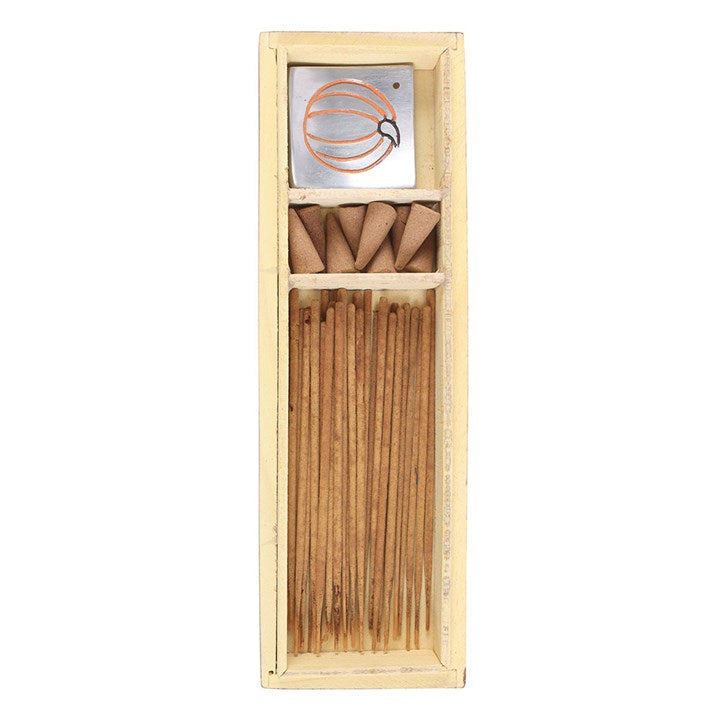 Pumpkin Pie Incense Gift Set - Incense Sticks & Cones - Inspired Creative Gifts
