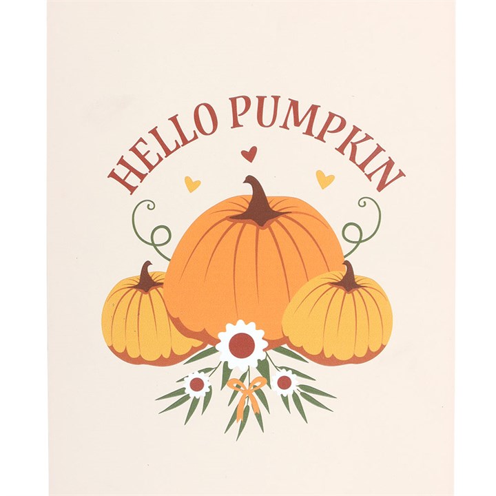 Autumn Days Hello Pumpkin Hanging Sign - Sign - Inspired Creative Gifts