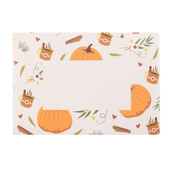 Pumpkin Necklace on Greeting Card - Jewellery - Inspired Creative Gifts