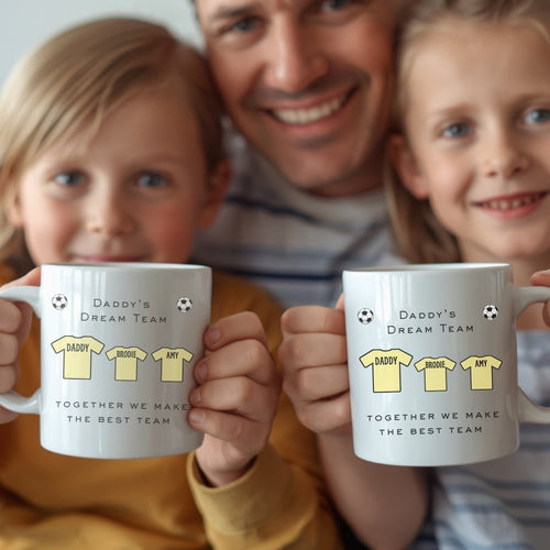 Daddy's Team Football Mug Gift | Ceramics | Father's Day Gift