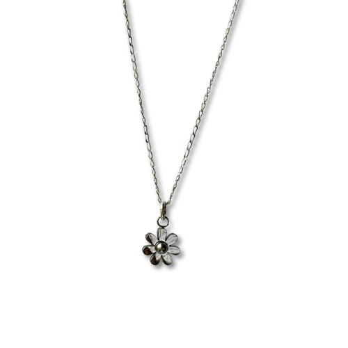 Dinky Daisy Girls Silver Necklace | Woman's Necklace | Inspired Creative Gifts