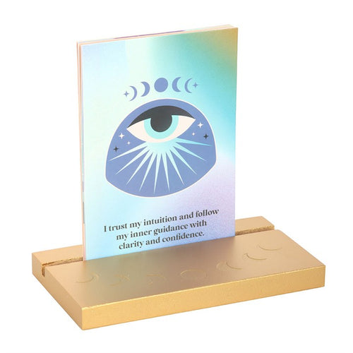 Aura Affirmation Cards with Wooden Stand | Affirmation Cards | Inspired Creative Gifts