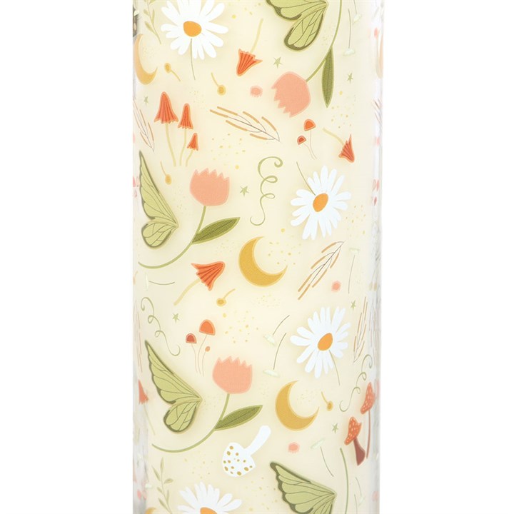Fairy Folklore Print Moss & Sandalwood Tube Candle - Candles - Inspired Creative Gifts