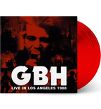 GBH – Live in Los Angeles 1988 (Double-LP on Red Vinyl)
