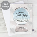 Personalised Christmas Snow Globe Card | Greeting Cards | Inspired Creative Gifts