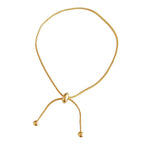 Gold Simple Slider Bracelet