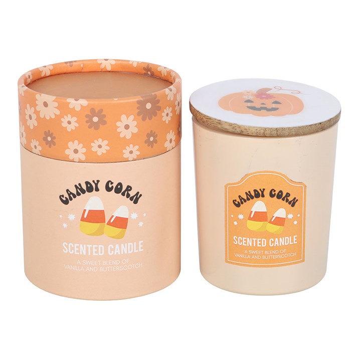 Candy Corn Vanilla and Butterscotch Candle - Candles - Inspired Creative Gifts
