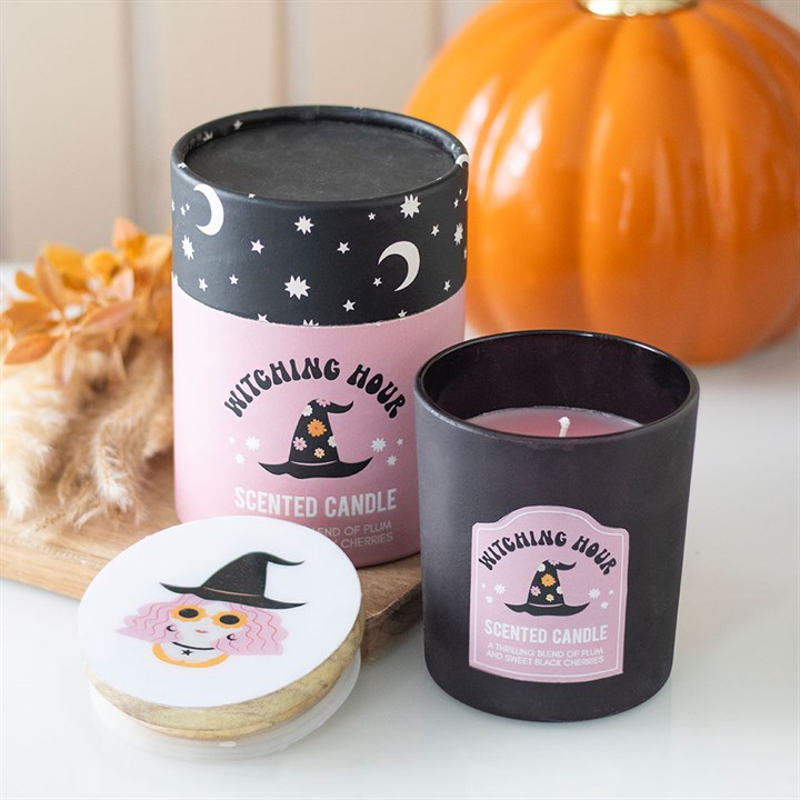 Witching Hour Plum and Black Cherry Candle - Candles - Inspired Creative Gifts