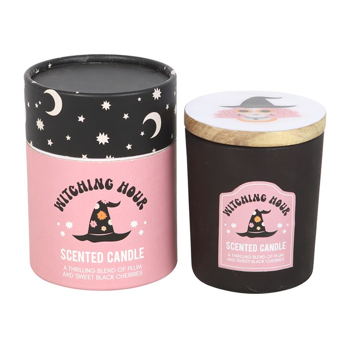 Witching Hour Plum and Black Cherry Candle - Candles - Inspired Creative Gifts