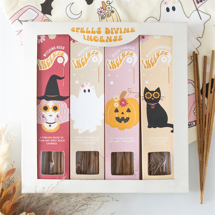 Spells Divine Halloween Incense Stick Gift Set - Incense Sticks & Cones - Inspired Creative Gifts