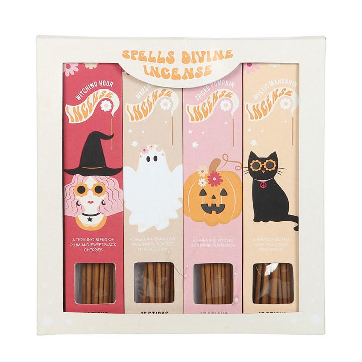 Spells Divine Halloween Incense Stick Gift Set - Incense Sticks & Cones - Inspired Creative Gifts